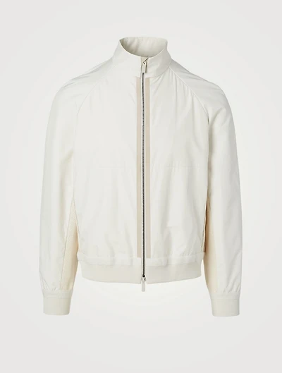 Water-Repellent Zip Jacket
