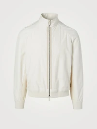 Water-Repellent Zip Jacket