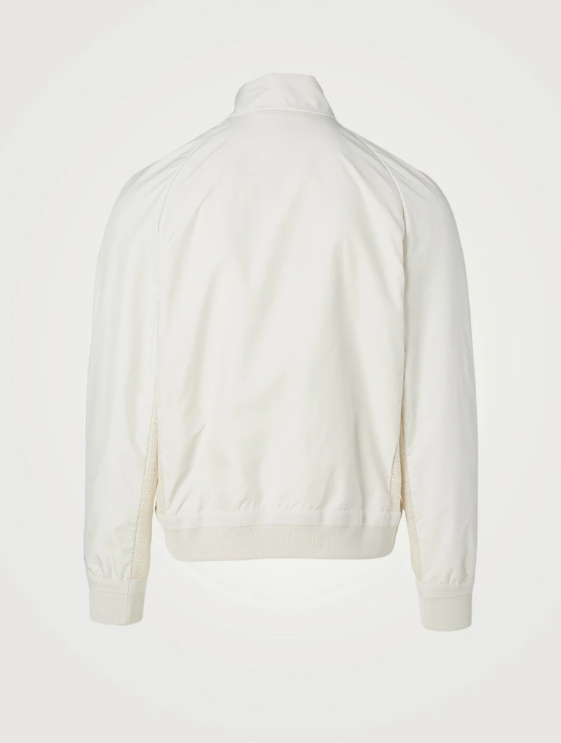 Water-Repellent Zip Jacket