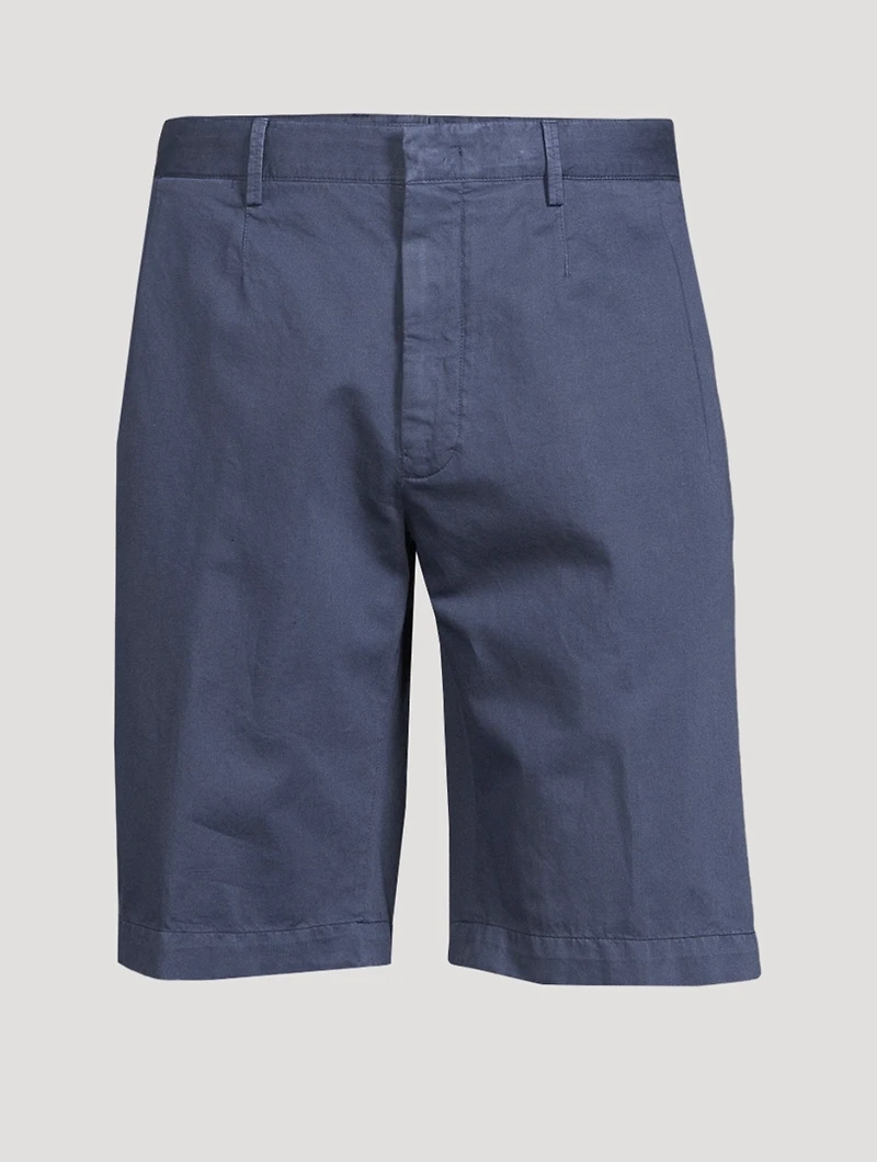 Cotton And Linen Shorts