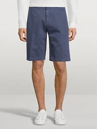 Cotton And Linen Shorts