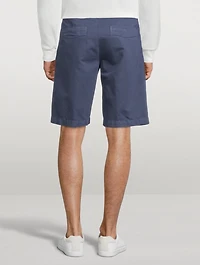 Cotton And Linen Shorts