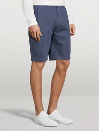 Cotton And Linen Shorts