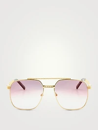 Cuban Link XL Aviator Sunglasses