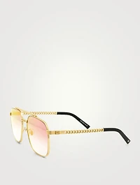 Cuban Link XL Aviator Sunglasses