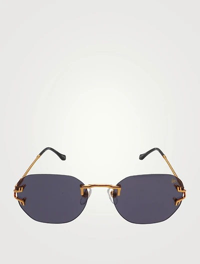 V Décor Drill Mount Sunglasses