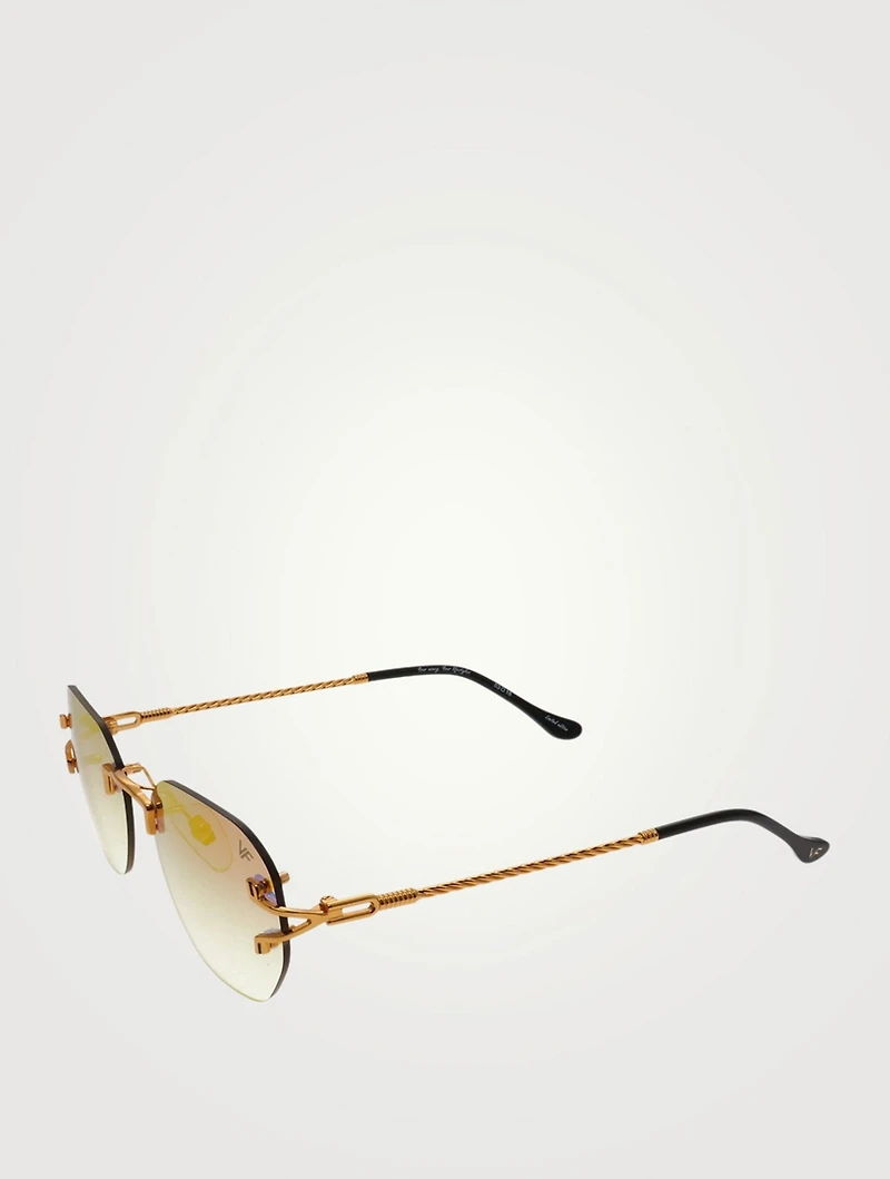 V Décor Drill Mount Sunglasses