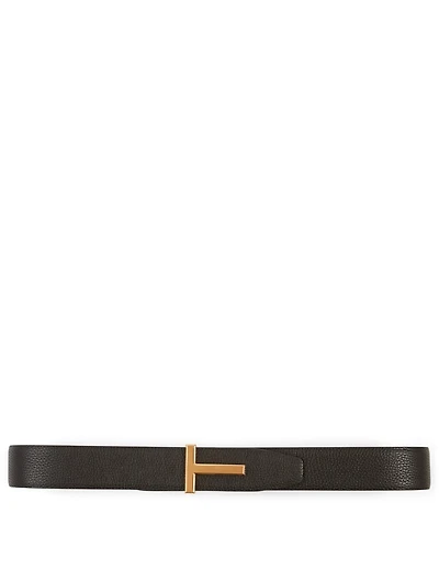 Reversible T Leather Belt