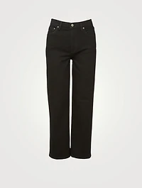 Mikey High-Waisted Wide-Leg Jeans