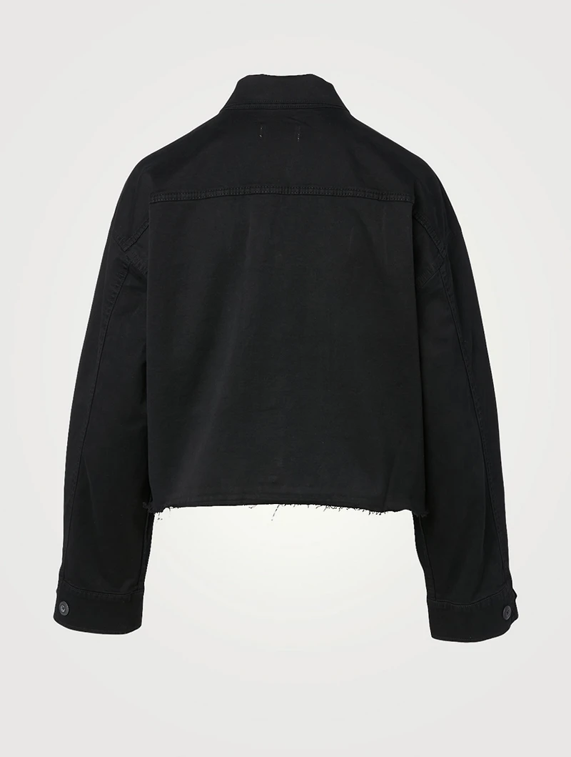 Camden Cropped Military Jacket