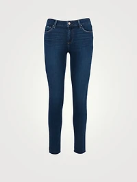 Verdugo Skinny Ankle Jeans With Raw Hem