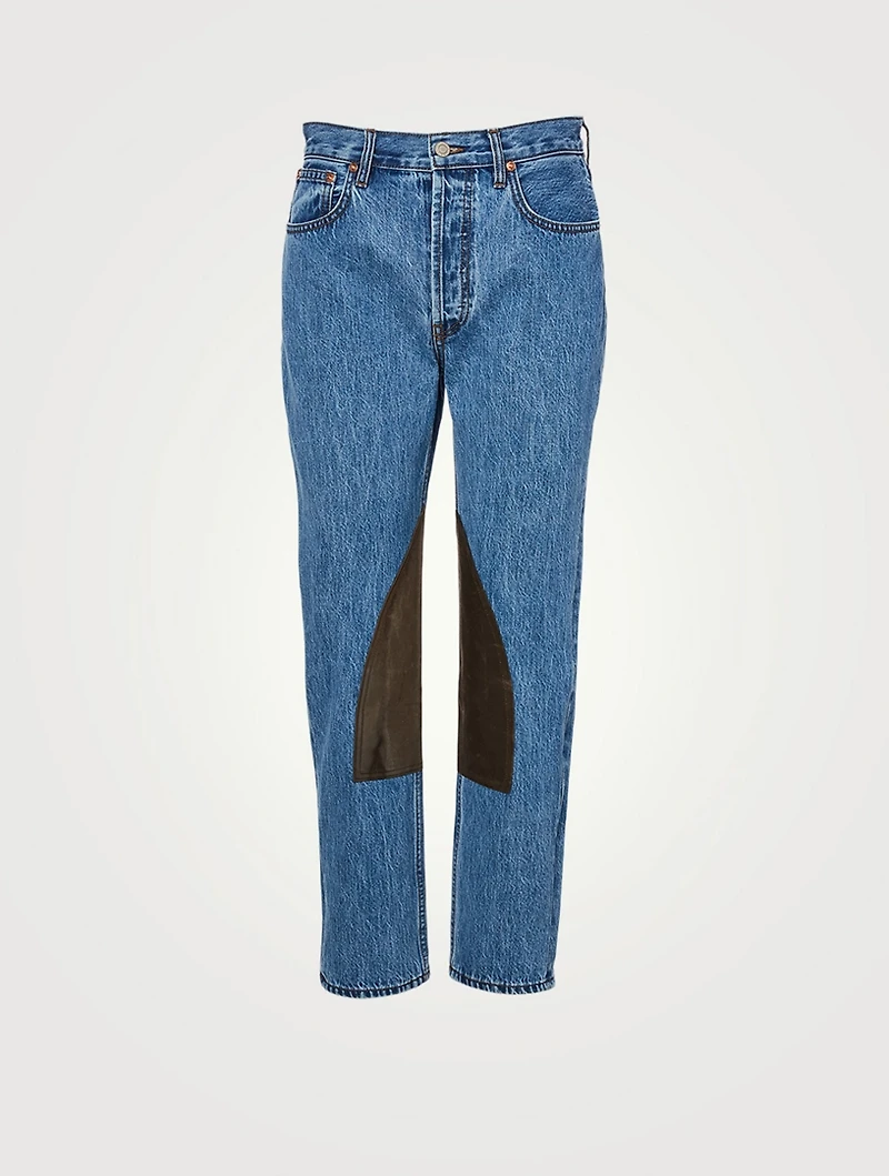 Cowboy Tate High-Waisted Straight Jeans