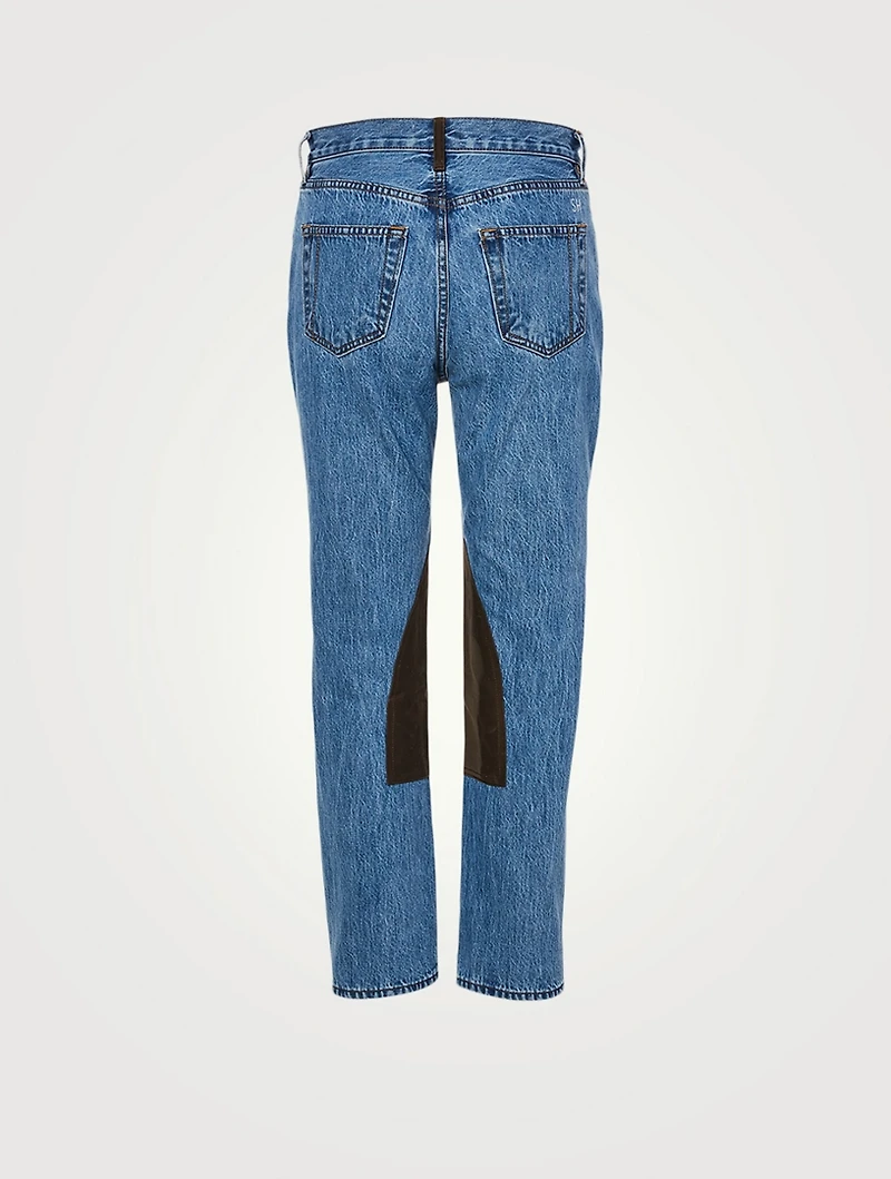 Cowboy Tate High-Waisted Straight Jeans