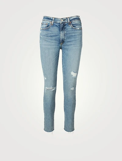 Nina High-Waisted Ankle Jeans