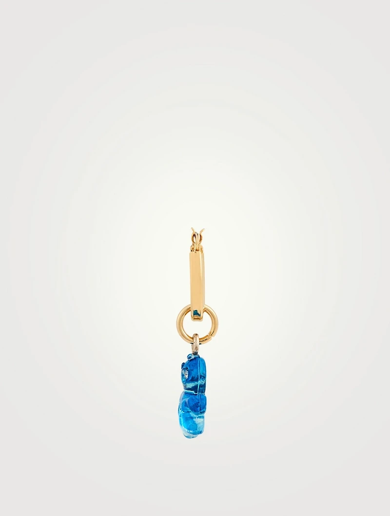 Pulpo 18K Goldplated Huggie Hoop Earring