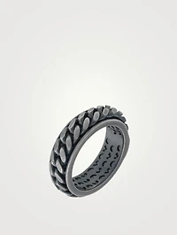 Lash Silver Chain Ring