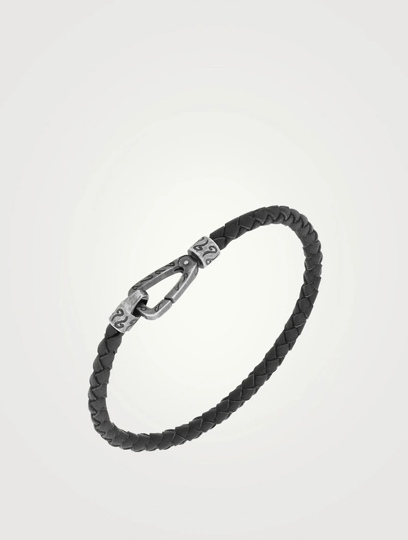 Lash Single Leather Cord Bracelet