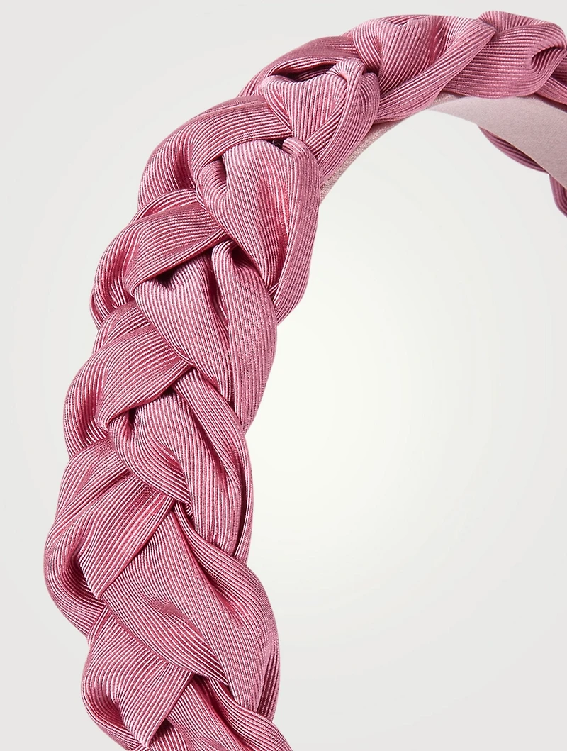 Lori Braided Silk Headband