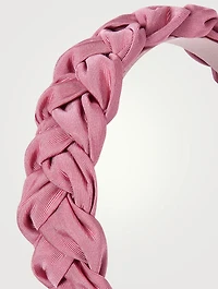 Lori Braided Silk Headband