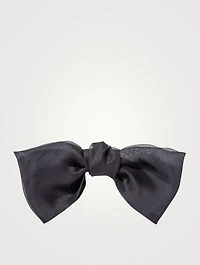Silk Organza Bow Barrette