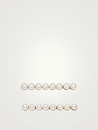 Gracie Swarovski Pearl Bobby Pins