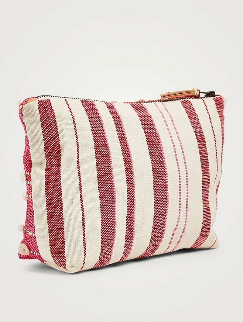 Cristina Cotton Cosmetic Pouch
