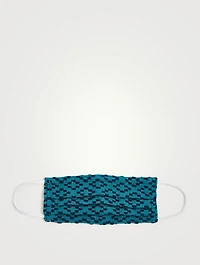 Simple Brocade Cotton Face Mask