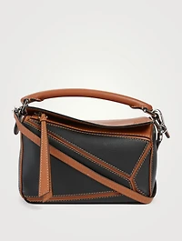 Mini Leather Puzzle Bag