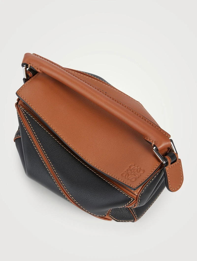 Mini Leather Puzzle Bag