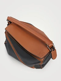 Mini Leather Puzzle Bag
