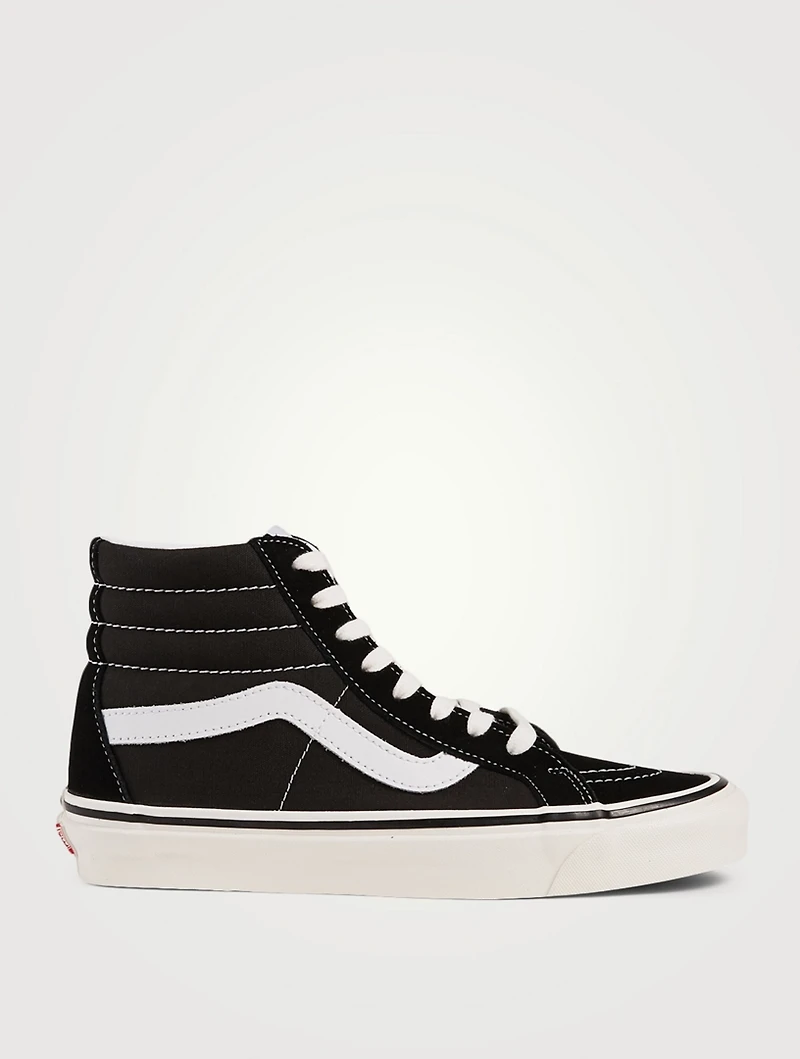 Anaheim Factory SK8-Hi 38 DX Suede And Canvas High-Top Sneakers
