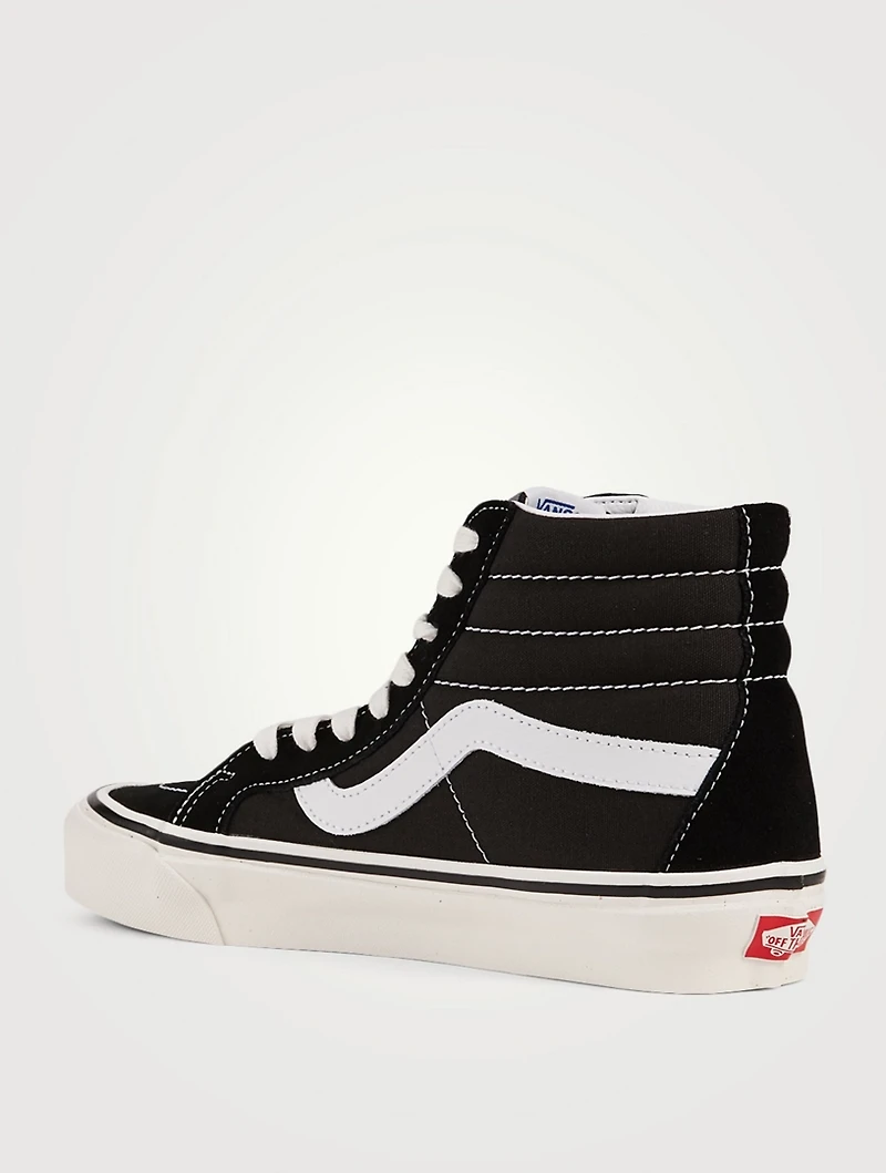 Anaheim Factory SK8-Hi 38 DX Suede And Canvas High-Top Sneakers