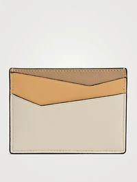 Puzzle Leather Card Holder