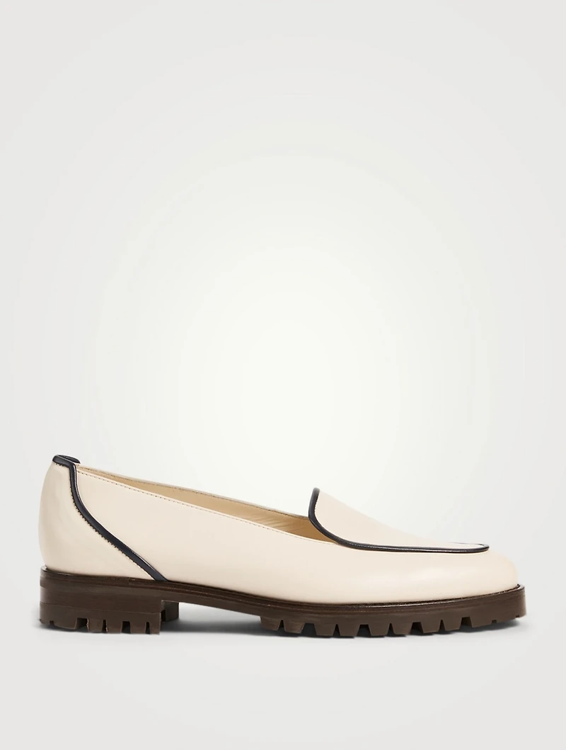 Foco Leather Loafers