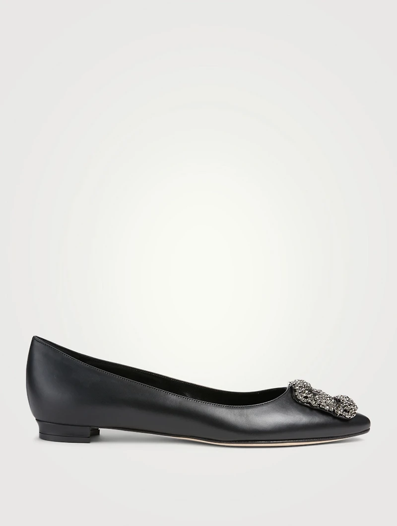 Hangisi Leather Ballet Flats