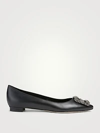 Hangisi Leather Ballet Flats