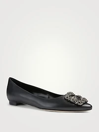 Hangisi Leather Ballet Flats