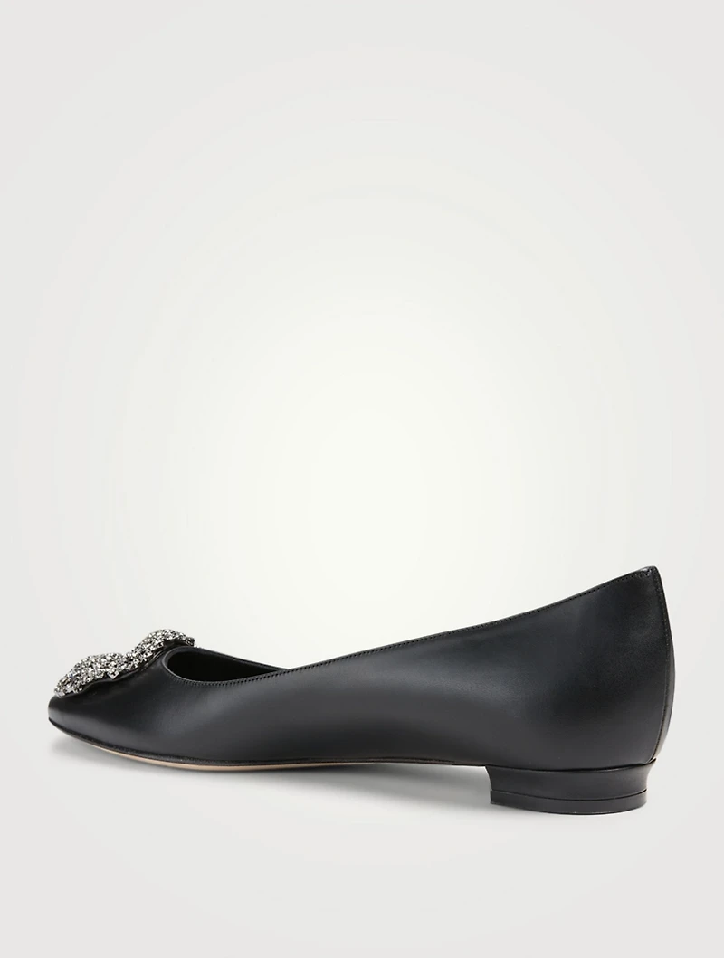 Hangisi Leather Ballet Flats