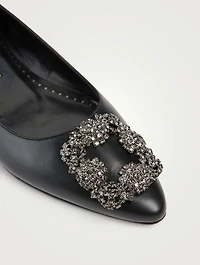 Hangisi Leather Ballet Flats