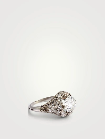 Platinum Edwardian Diamond Ring