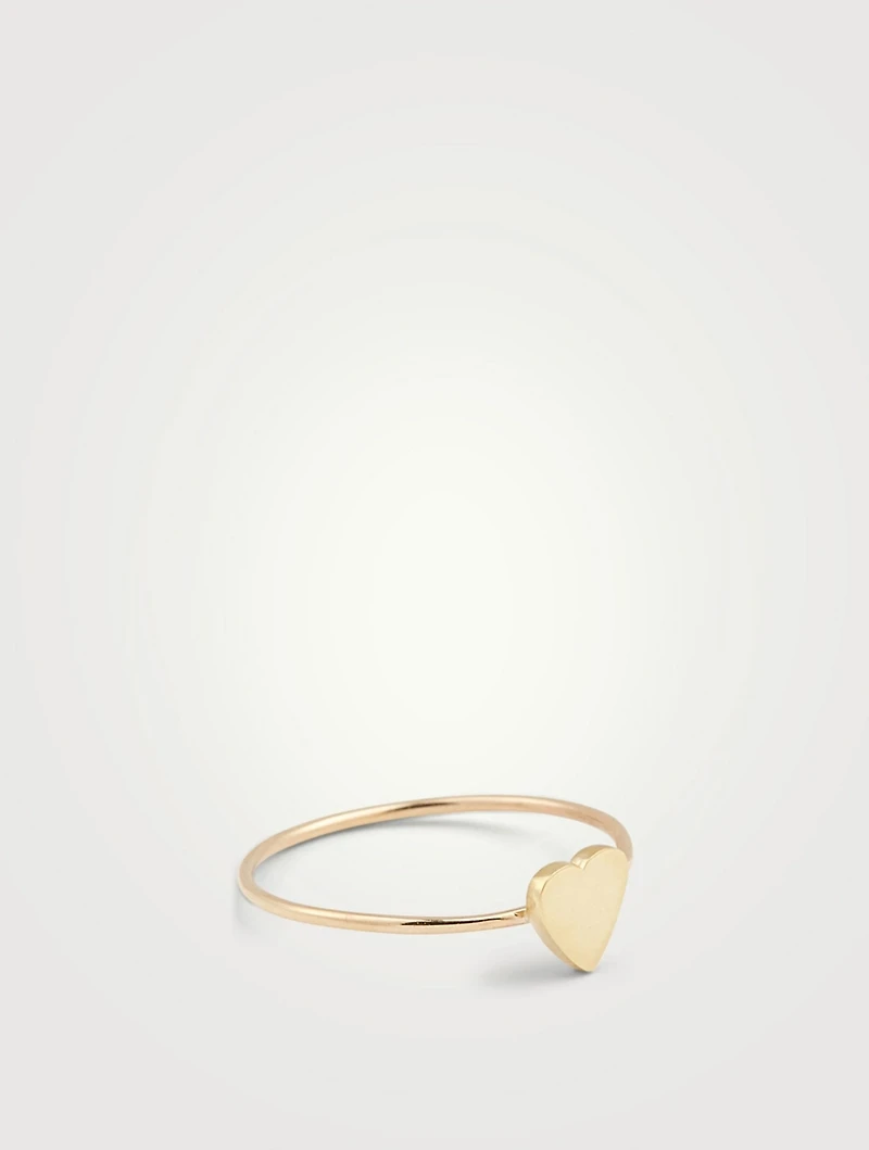 Gold Heart Ring