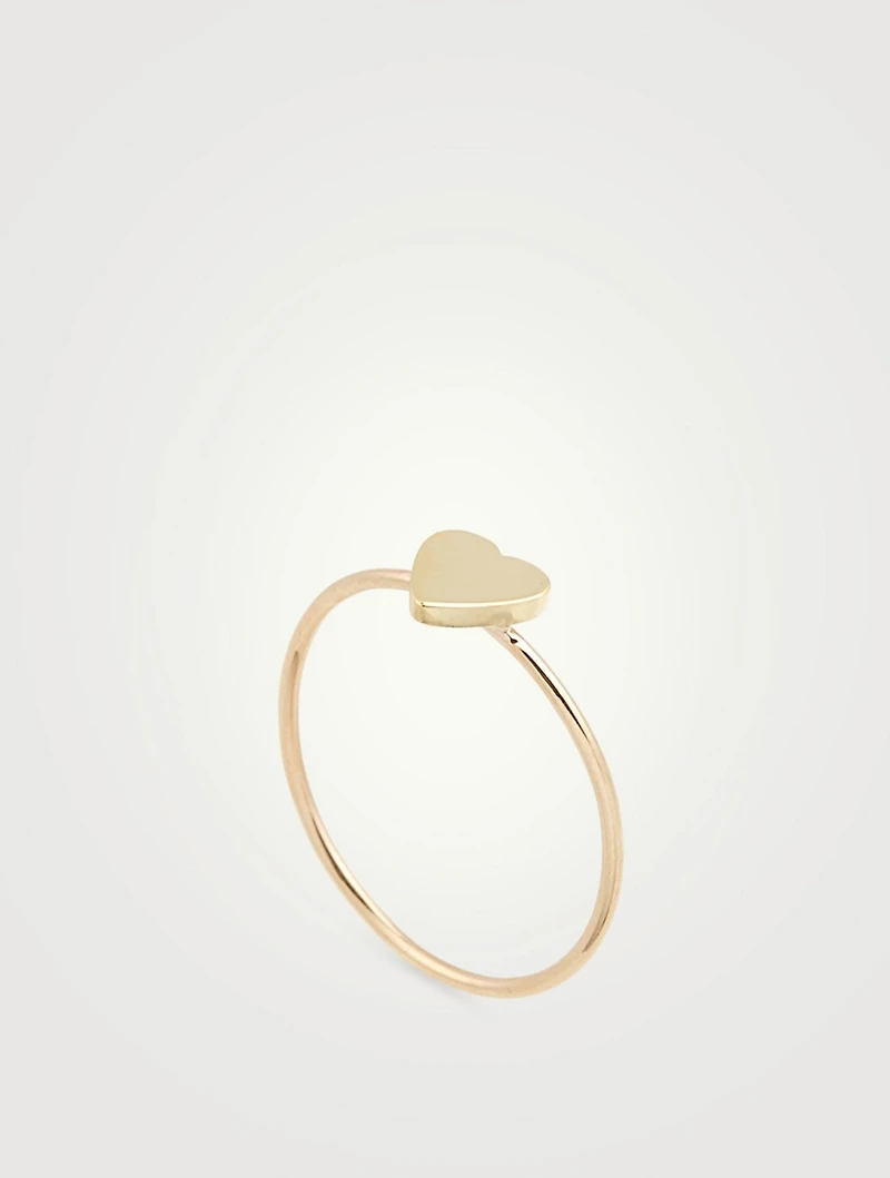 Gold Heart Ring