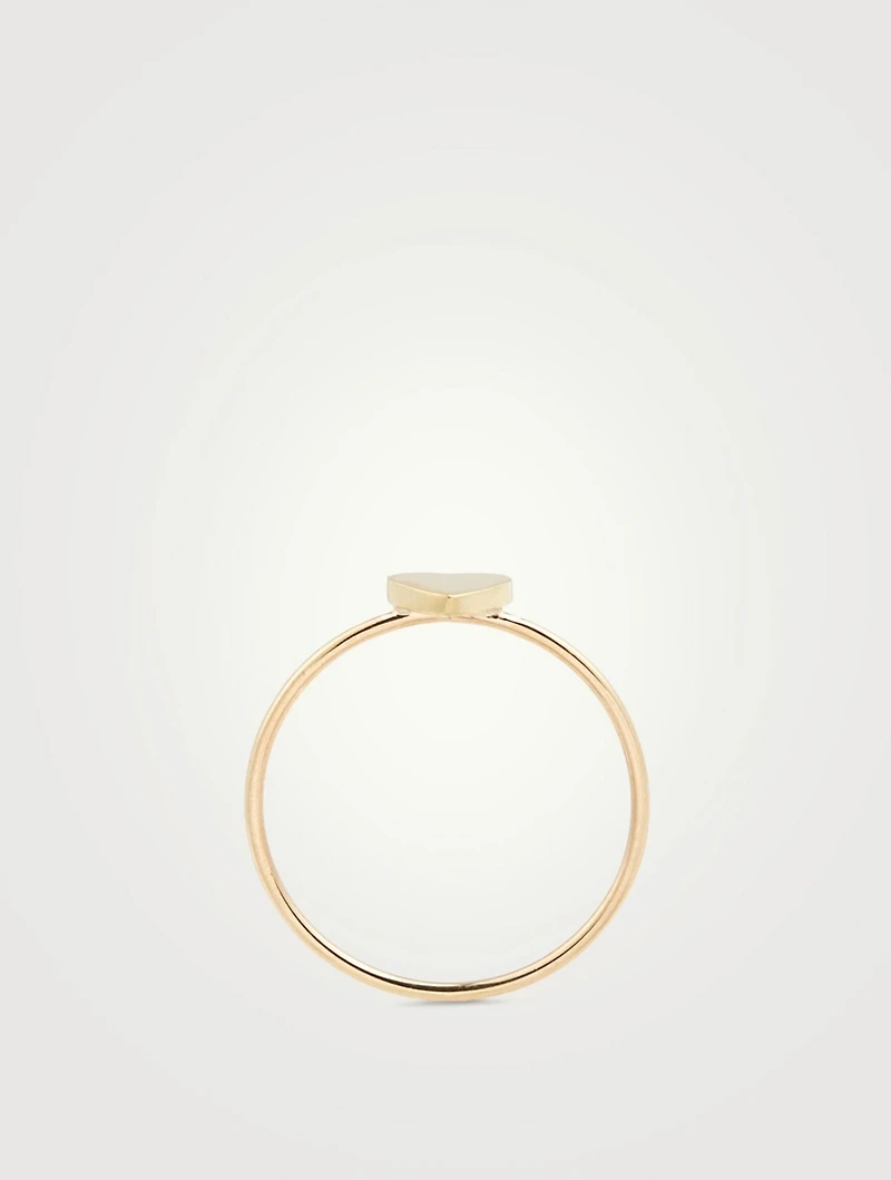 Gold Heart Ring