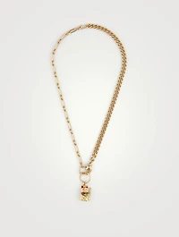 24K Goldplated Maneki Neko Necklace