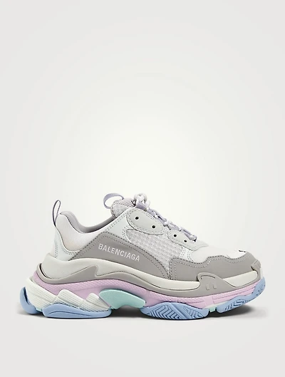 Triple S Double Foam And Mesh Sneakers