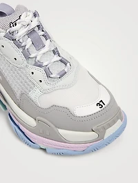 Triple S Double Foam And Mesh Sneakers