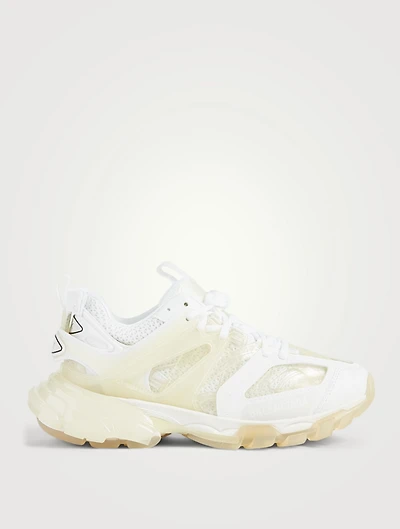 Track Clear Sole Mesh And Nylon Sneakers