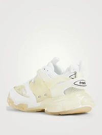 Track Clear Sole Mesh And Nylon Sneakers
