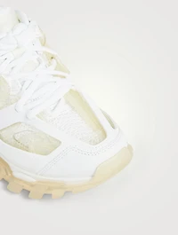 Track Clear Sole Mesh And Nylon Sneakers