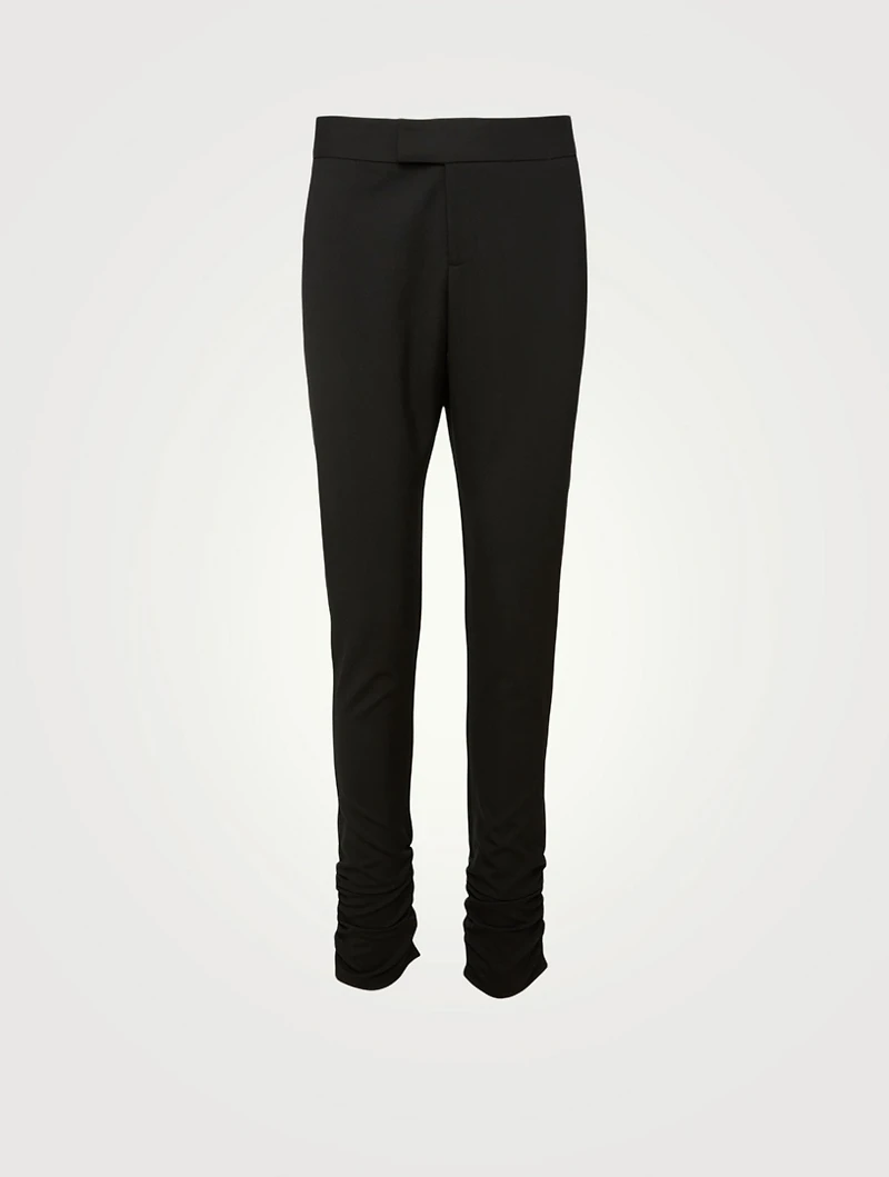 Wool Scrunch Pants